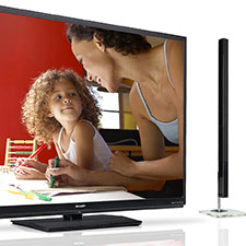 Sharp TV Marketing Images